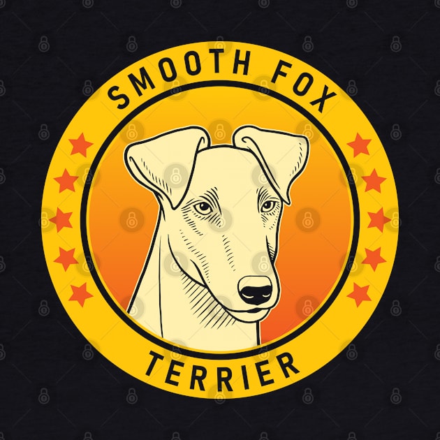 Smooth Fox Terrier Dog Portrait by millersye